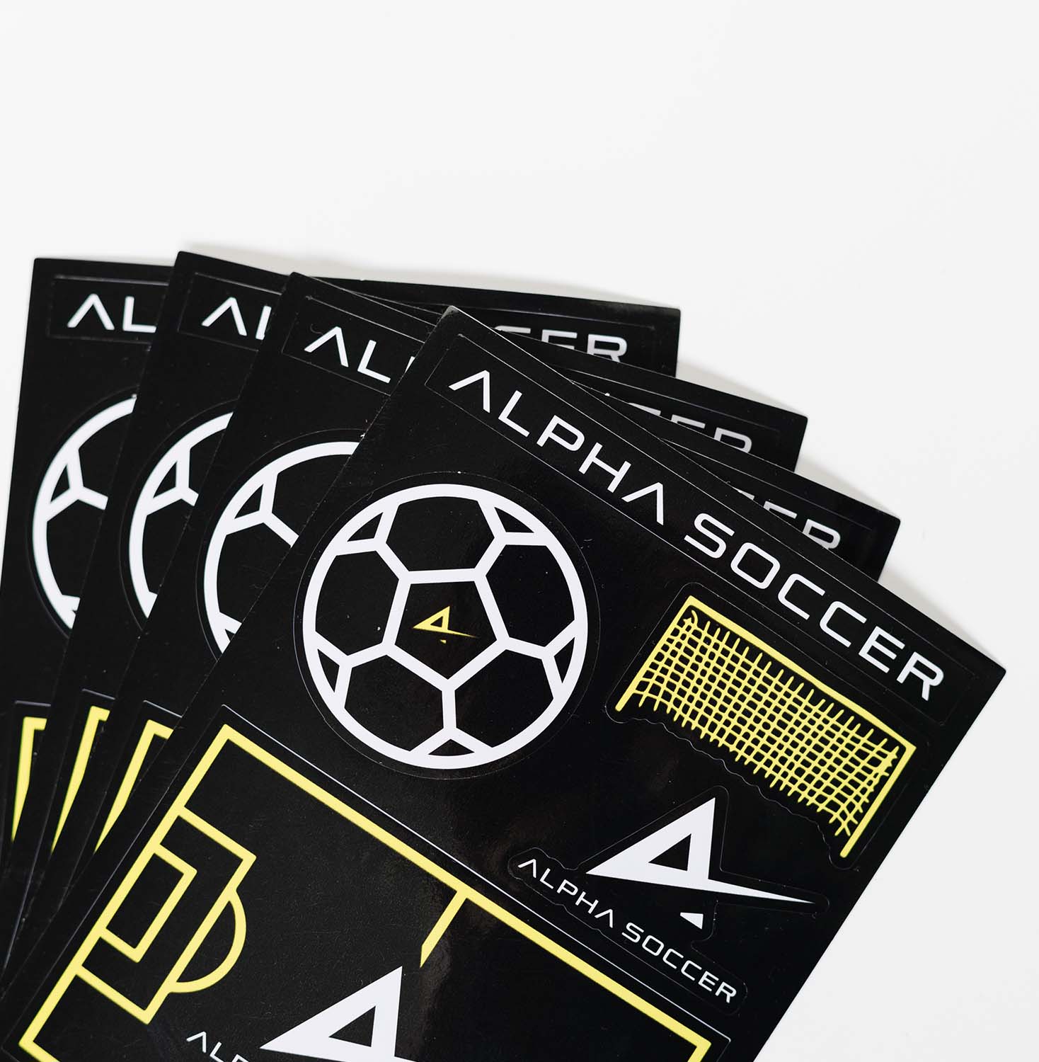 Alpha Soccer Sticker Pack